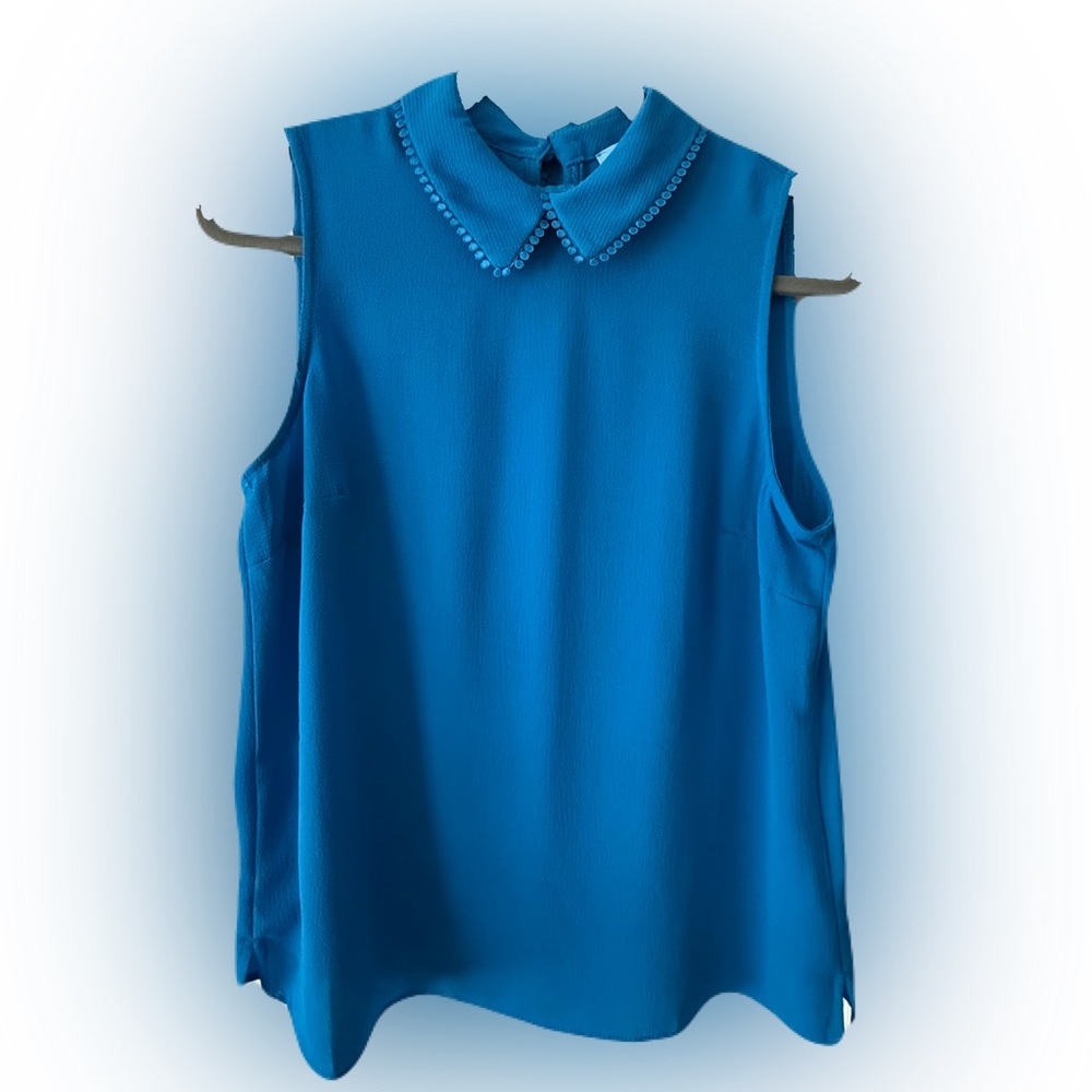 CeCe Vibrant Blue Tank